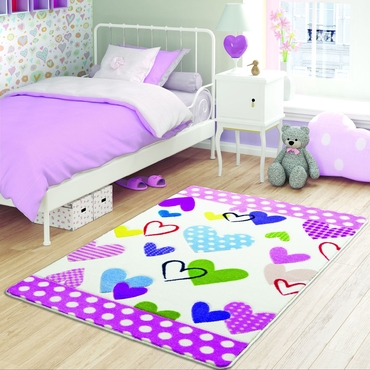Confetti Sweet Heats Pembe Çocuk Odası Halısı